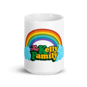 The Kelly Collection White Glossy Mug